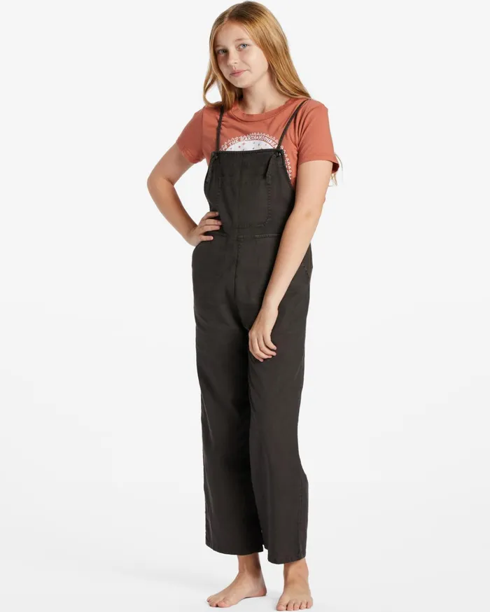Billabong Girls039 Wild Lengths Jr Overalls Off Black Kids Girls039 Dresses and Rompers Billabong Girls039 Wild Lengths Jr Overalls Off Black Kids Girls039 Dresses and Rompers