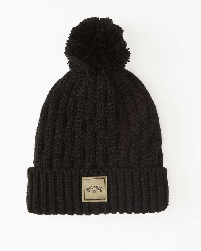 Billabong Good Vibes Beanie Black Women Hats and Beanies Billabong Good Vibes Beanie Black Women Hats and Beanies