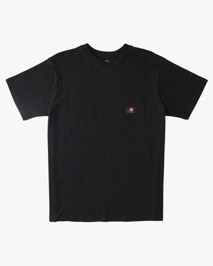 Billabong Hemp Pocket TShirt Washed Black Men TShirts Billabong Hemp Pocket TShirt Washed Black Men TShirts