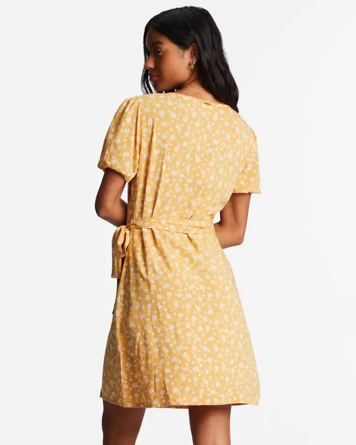 Billabong Hot Tropics Mini Wrap Dress Goldie Women Dresses Billabong Hot Tropics Mini Wrap Dress Goldie Women Dresses