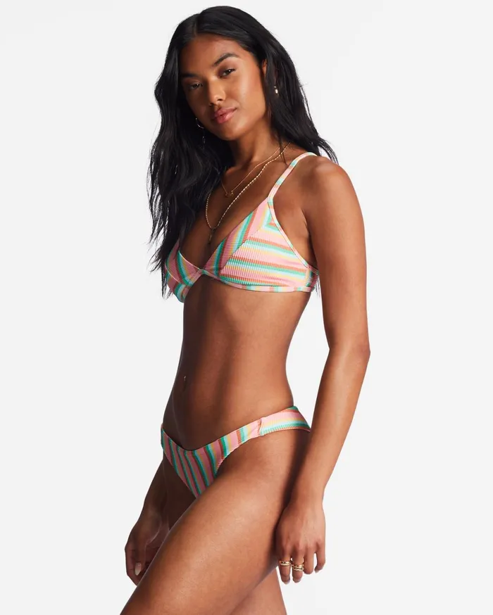 Billabong Island Glow Tanlines Charlie Fixed Triangle Bikini Top Multi Women Bikinis Billabong Island Glow Tanlines Charlie Fixed Triangle Bikini Top Multi Women Bikinis