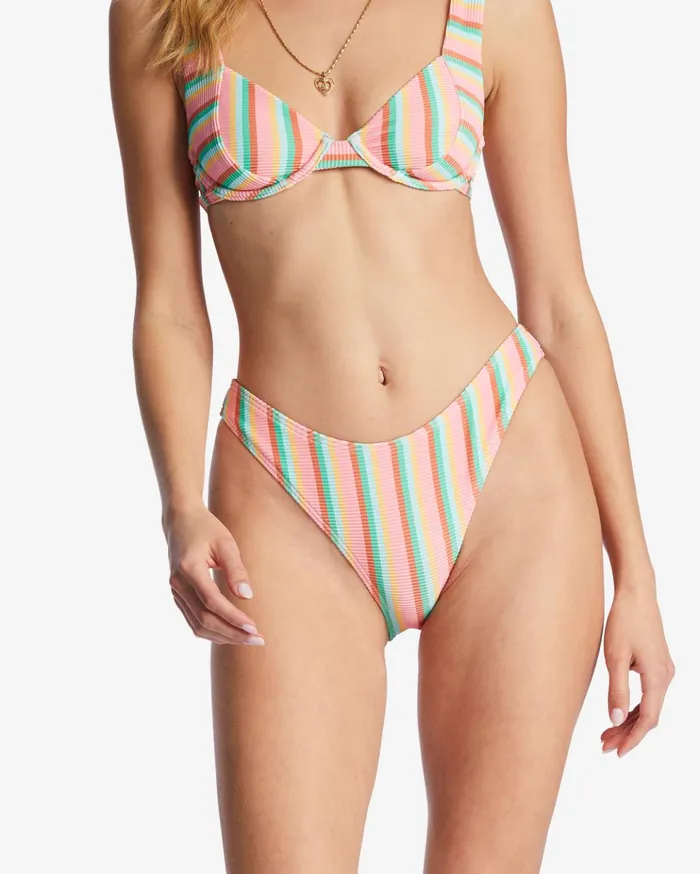 Billabong Island Glow Tanlines Hike Bikini Bottoms Multi Women Bikinis Billabong Island Glow Tanlines Hike Bikini Bottoms Multi Women Bikinis