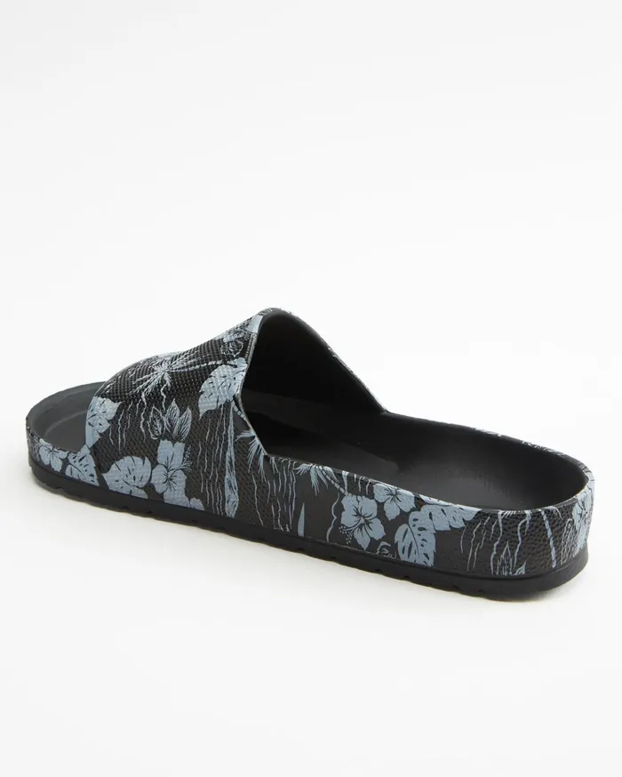Billabong Izzie Slides Black Women Shoes Billabong Izzie Slides Black Women Shoes