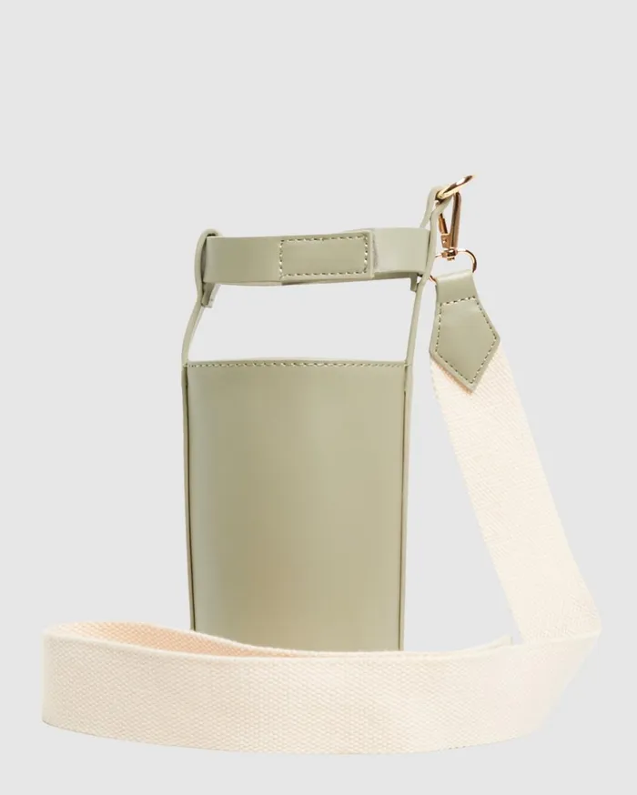 Billabong Jones Drink Bottle Holder Carry Bag Avocado Women Handbags and Totes Billabong Jones Drink Bottle Holder Carry Bag Avocado Women Handbags and Totes
