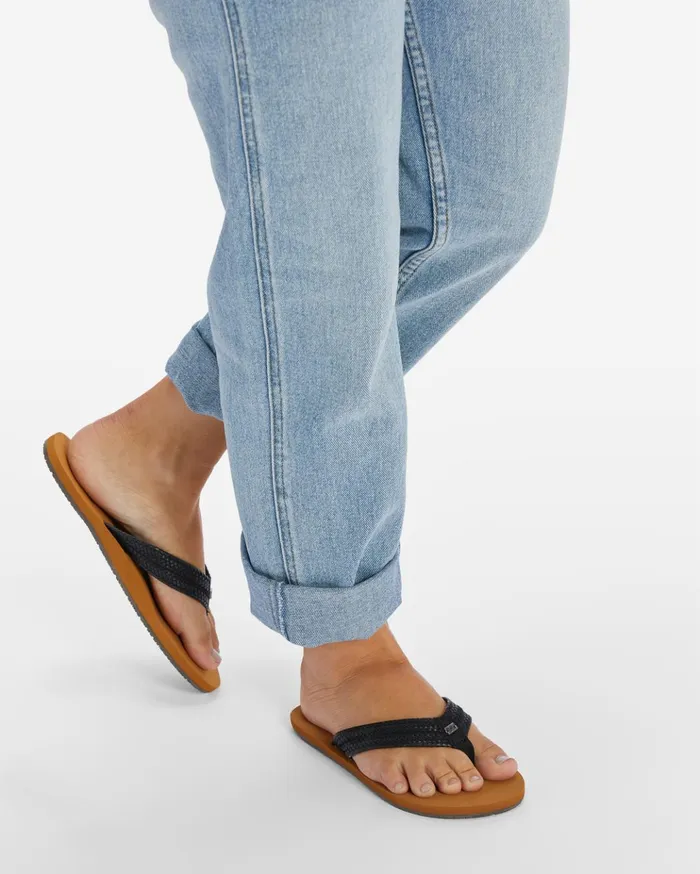 Billabong Kai Braided Sandals Off Black Women Shoes Billabong Kai Braided Sandals Off Black Women Shoes