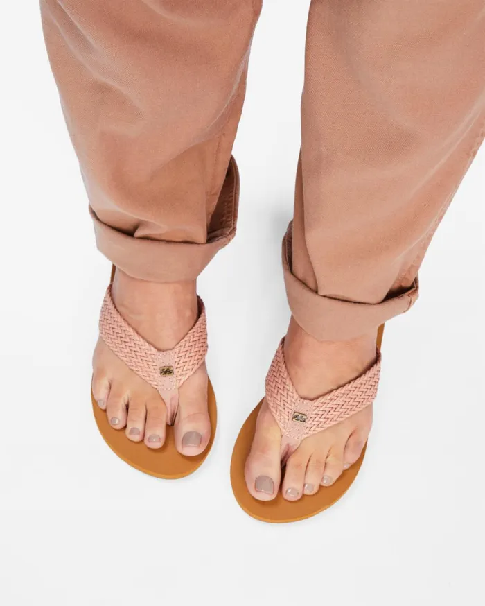 Billabong Kai Braided Sandals Stone Rose Women Shoes Billabong Kai Braided Sandals Stone Rose Women Shoes