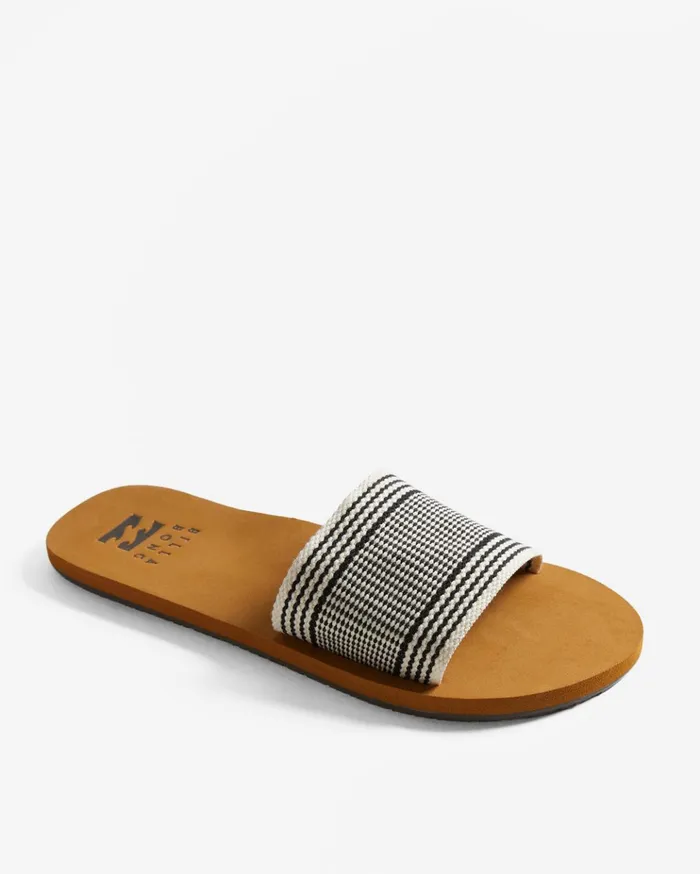 Billabong Kalani Slider Sandals BlackWhite Women Shoes Billabong Kalani Slider Sandals BlackWhite Women Shoes