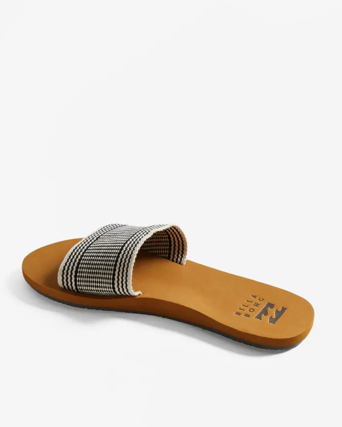Billabong Kalani Slider Sandals BlackWhite Women Shoes Billabong Kalani Slider Sandals BlackWhite Women Shoes