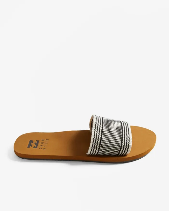 Billabong Kalani Slider Sandals BlackWhite Women Shoes Billabong Kalani Slider Sandals BlackWhite Women Shoes