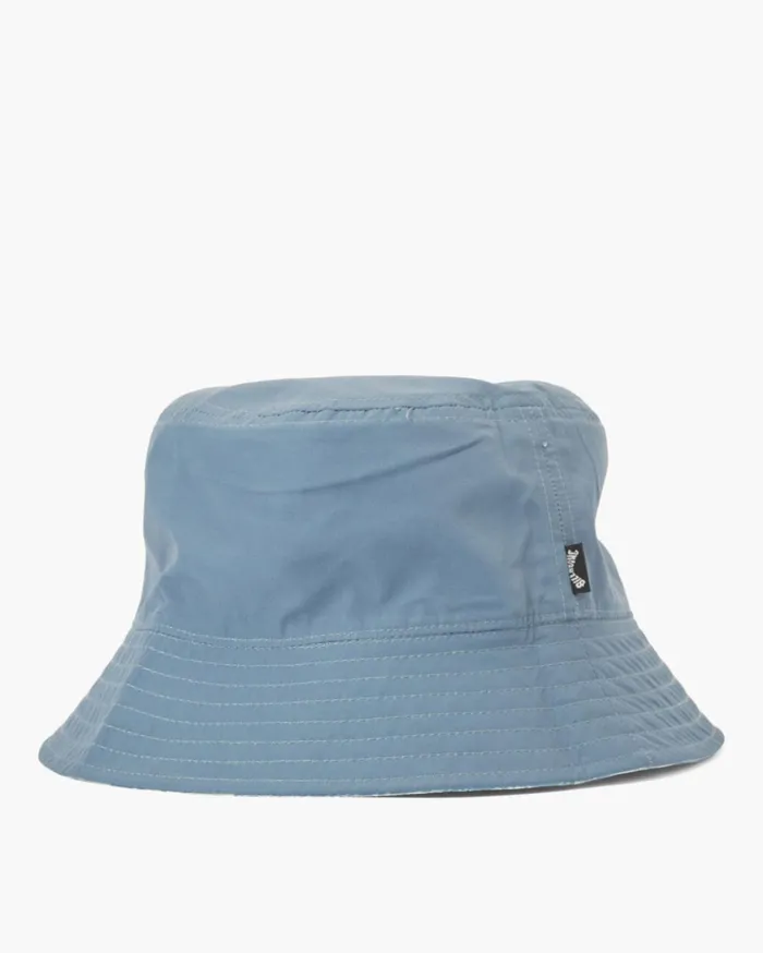 Billabong Kamea Kalo Reversible Bucket Hat Steel Blue Men Hats Billabong Kamea Kalo Reversible Bucket Hat Steel Blue Men Hats