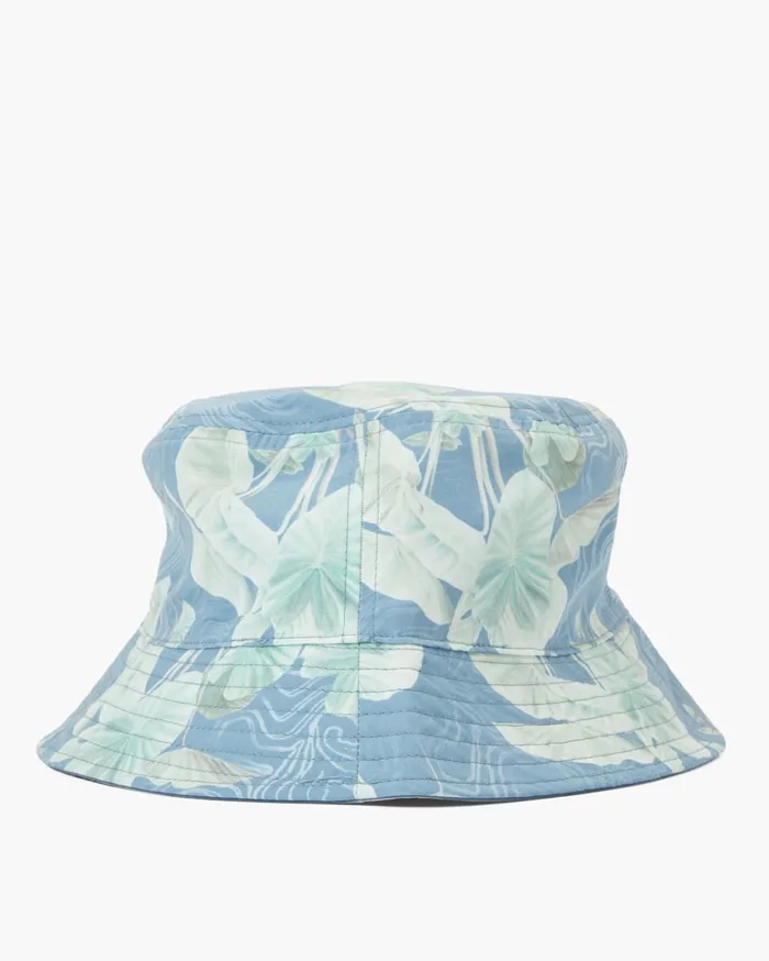 Billabong Kamea Kalo Reversible Bucket Hat Steel Blue Men Hats Billabong Kamea Kalo Reversible Bucket Hat Steel Blue Men Hats