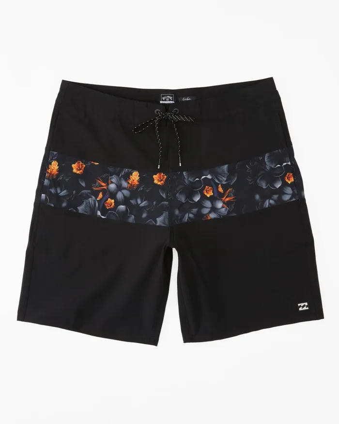Billabong Kamea Lava Floral Tribong 18quot Boardshorts Black Men Printed Boardshorts Billabong Kamea Lava Floral Tribong 18quot Boardshorts Black Men Printed Boardshorts
