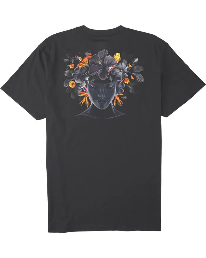Billabong Kamea Lava TShirt Washed Black Men TShirts Billabong Kamea Lava TShirt Washed Black Men TShirts