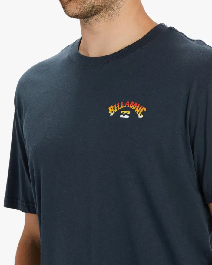 Billabong Kamea Poiwena TShirt Navy Men TShirts Billabong Kamea Poiwena TShirt Navy Men TShirts
