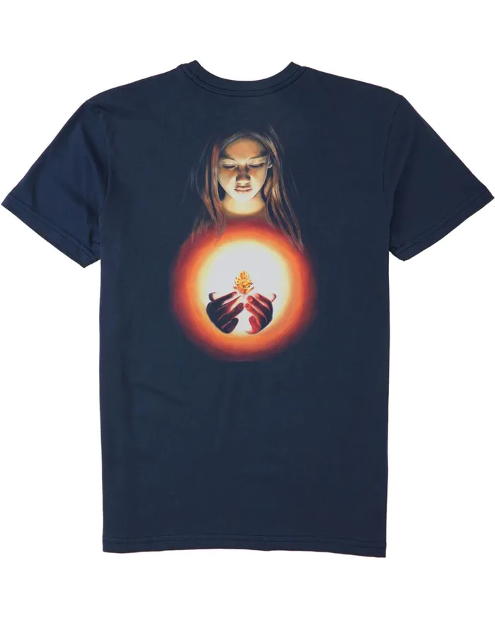 Billabong Kamea Poiwena TShirt Navy Men TShirts Billabong Kamea Poiwena TShirt Navy Men TShirts