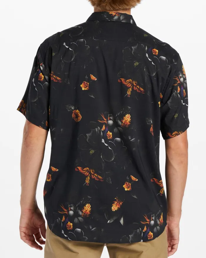 Billabong Kamea Sundays Short Sleeve Shirt Black Men Shirts Billabong Kamea Sundays Short Sleeve Shirt Black Men Shirts