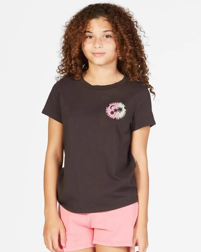 Billabong Kissed By The Moonlight Boyfriend TShirt Off Black Kids Girls039 Tops and Tees Billabong Kissed By The Moonlight Boyfriend TShirt Off Black Kids Girls039 Tops and Tees