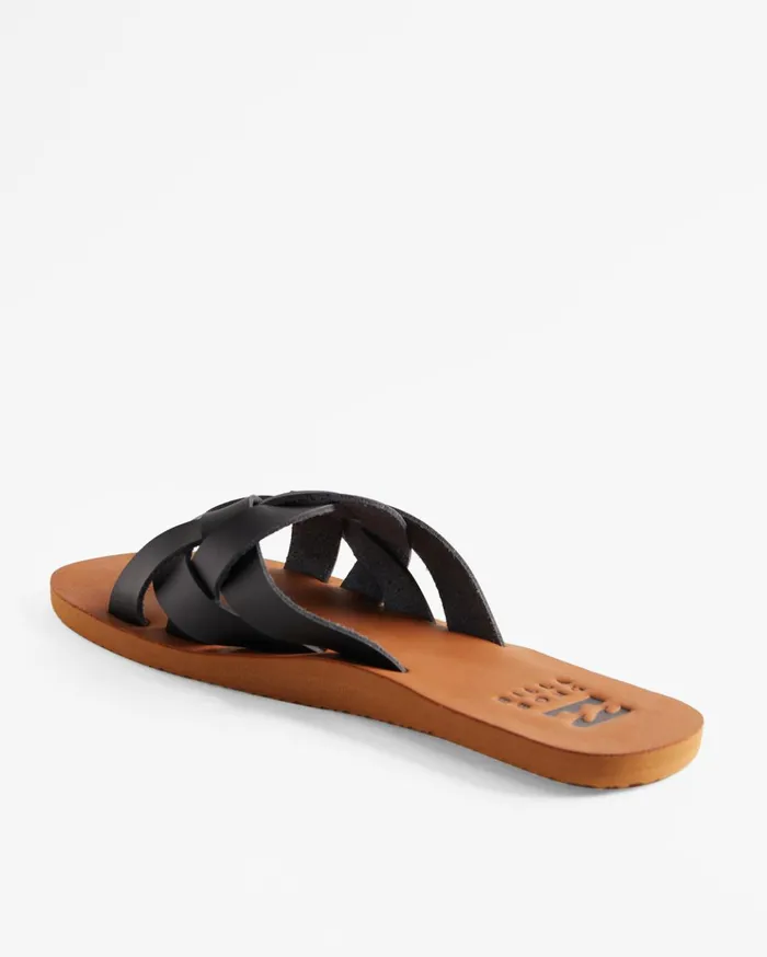 Billabong Lana Slider Sandals Off Black Women Shoes Billabong Lana Slider Sandals Off Black Women Shoes