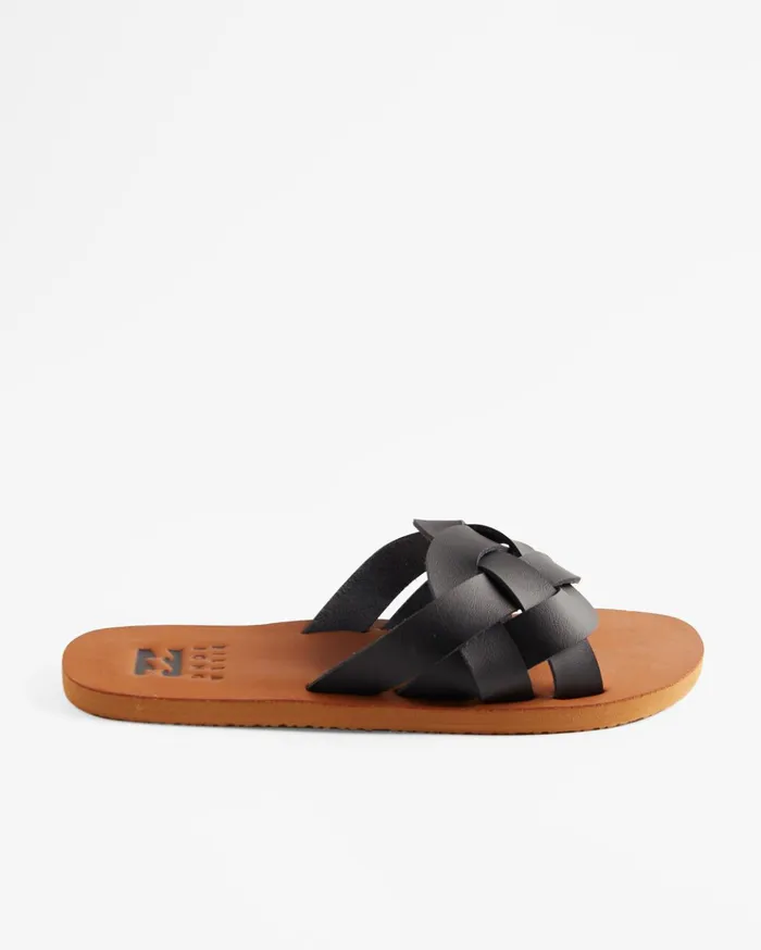 Billabong Lana Slider Sandals Off Black Women Shoes Billabong Lana Slider Sandals Off Black Women Shoes