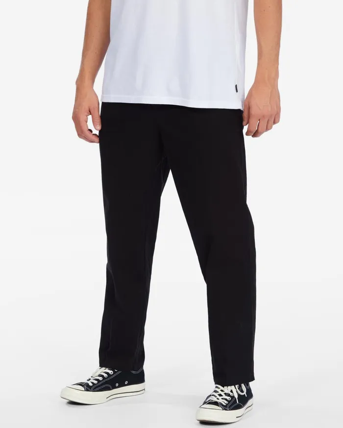 Billabong Larry Elastic Beach Pants Black Men Jeans and Pants Billabong Larry Elastic Beach Pants Black Men Jeans and Pants