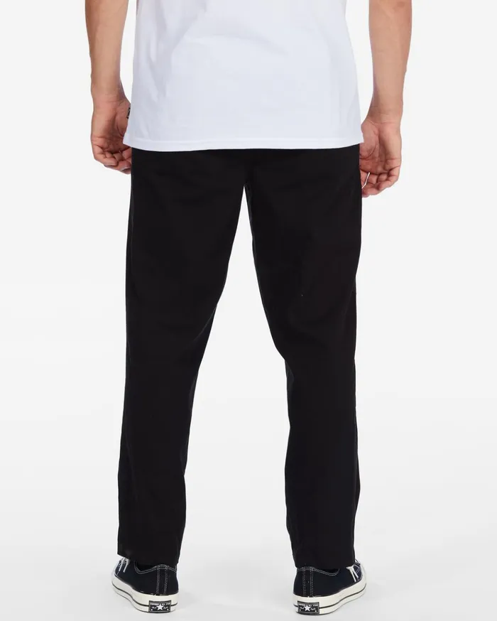 Billabong Larry Elastic Beach Pants Black Men Jeans and Pants Billabong Larry Elastic Beach Pants Black Men Jeans and Pants