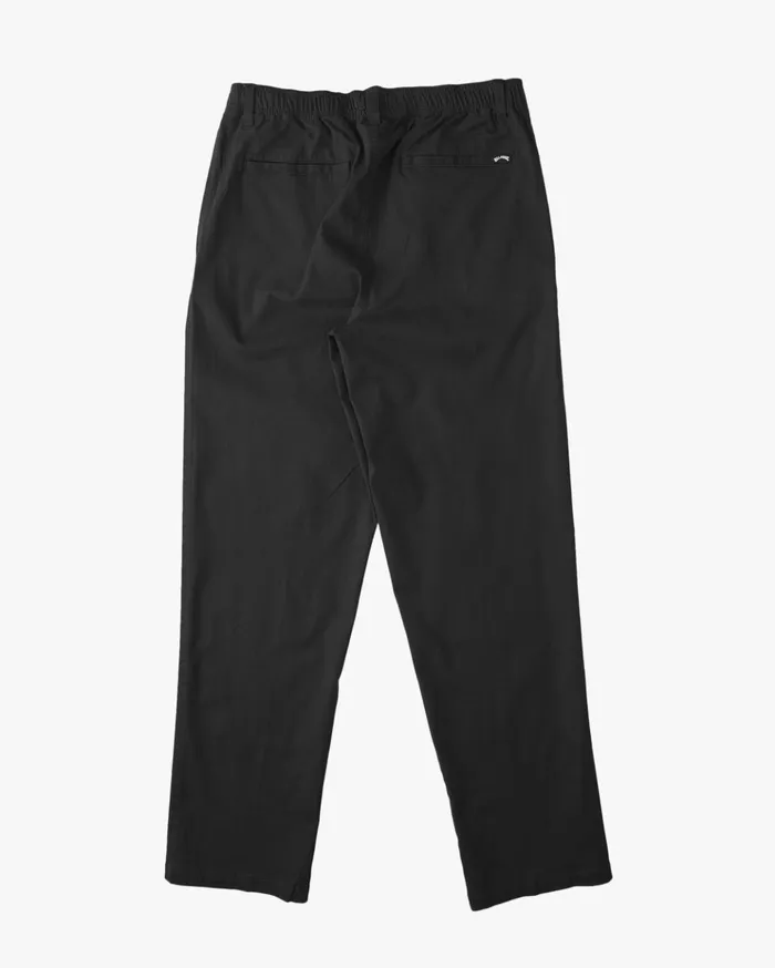 Billabong Larry Elastic Beach Pants Black Men Jeans and Pants Billabong Larry Elastic Beach Pants Black Men Jeans and Pants