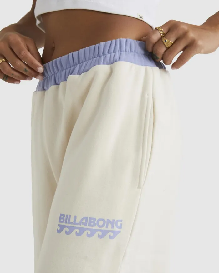 Billabong Later Days Joggers White Sand Women Pants Billabong Later Days Joggers White Sand Women Pants