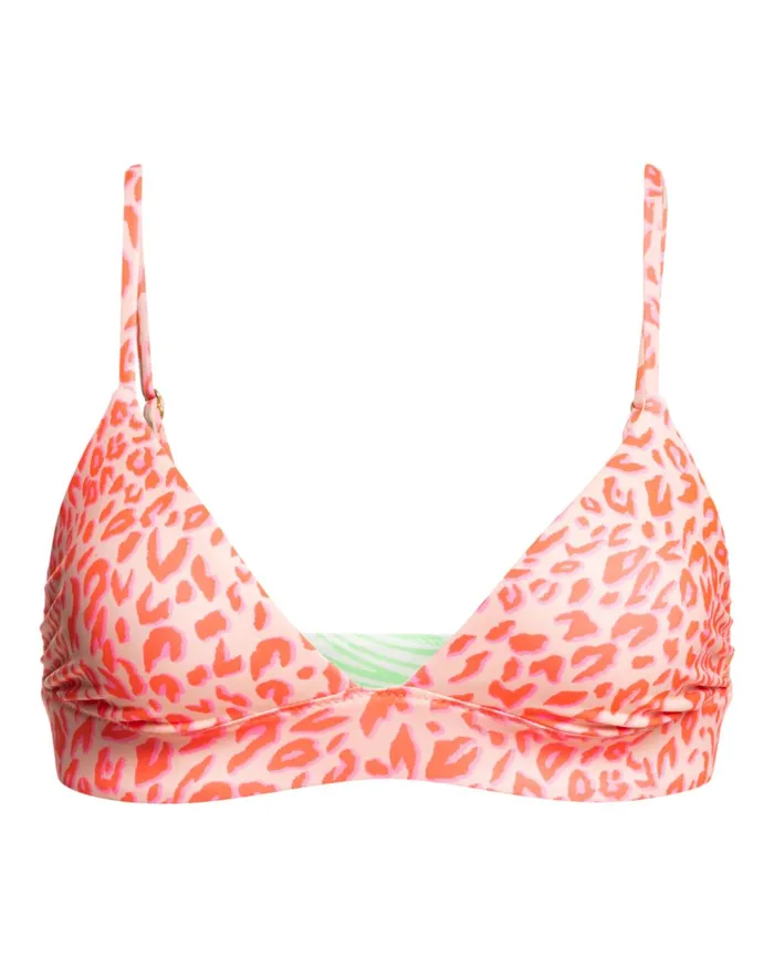 Billabong Lei Low Rev Reversible Triangle Bikini Top Multi Women Bikinis Billabong Lei Low Rev Reversible Triangle Bikini Top Multi Women Bikinis