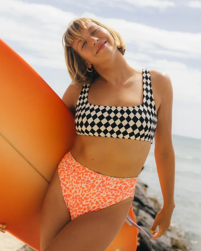 Billabong Lei Low Rev Rise Reversible Bikini Bottoms Multi Women Bikinis