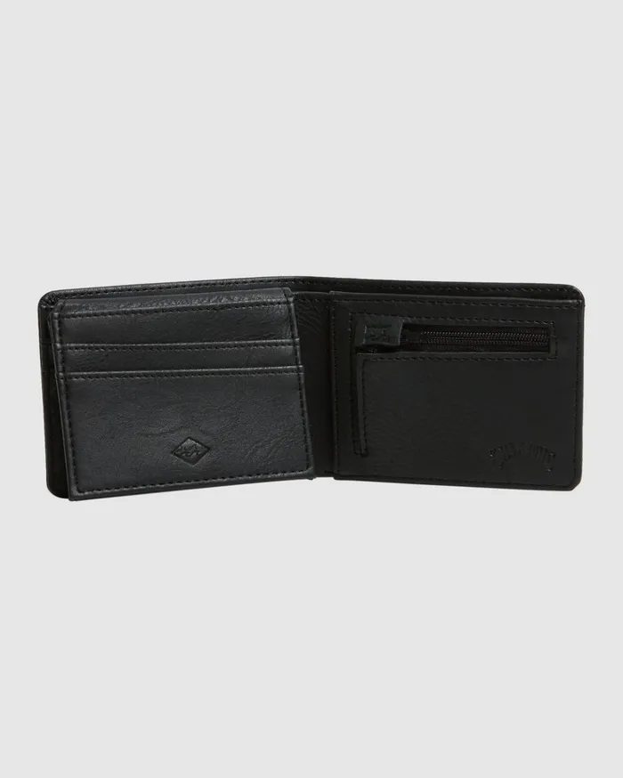 Billabong Line Up Flip BiFold Wallet Black Men Wallets Billabong Line Up Flip BiFold Wallet Black Men Wallets