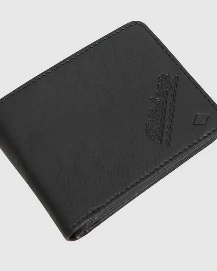 Billabong Line Up Flip BiFold Wallet Black Men Wallets Billabong Line Up Flip BiFold Wallet Black Men Wallets