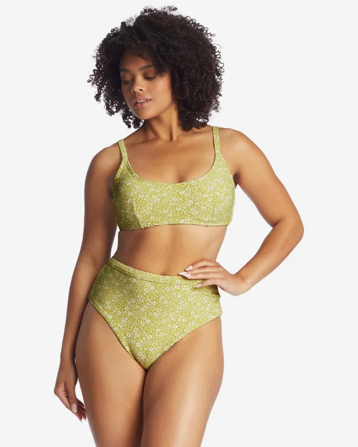 Billabong Little Whispers Mia Bralette DD Bikini Top Lime Women Bikini Tops Billabong Little Whispers Mia Bralette DD Bikini Top Lime Women Bikini Tops