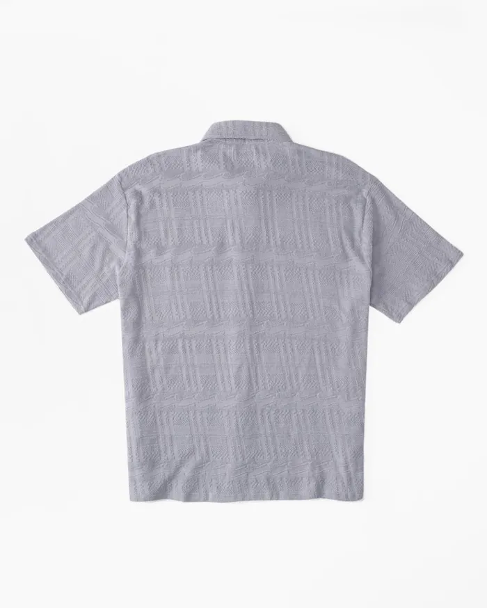 Billabong Loafer Short Sleeve Shirt Grey Violet Men Shirts Billabong Loafer Short Sleeve Shirt Grey Violet Men Shirts