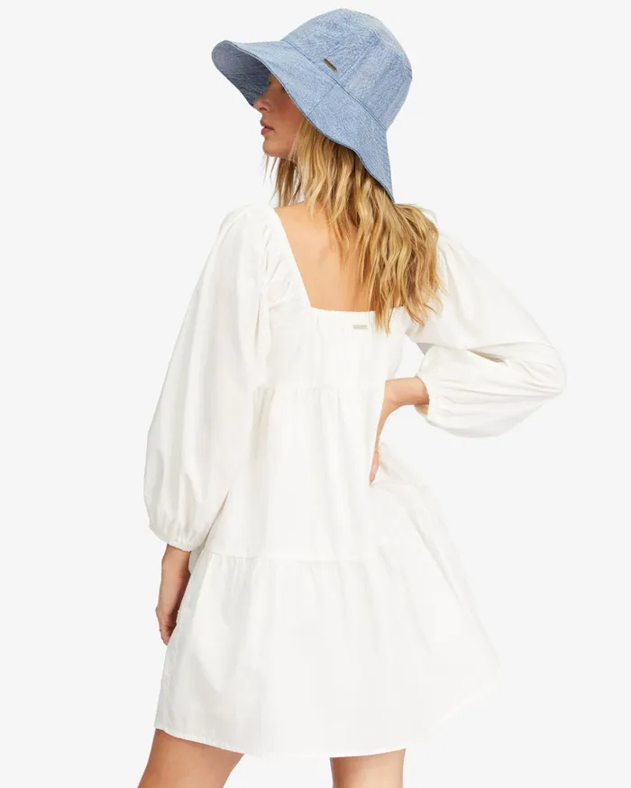 Billabong Love Crush Babydoll Dress Salt Crystal Women Dresses Billabong Love Crush Babydoll Dress Salt Crystal Women Dresses