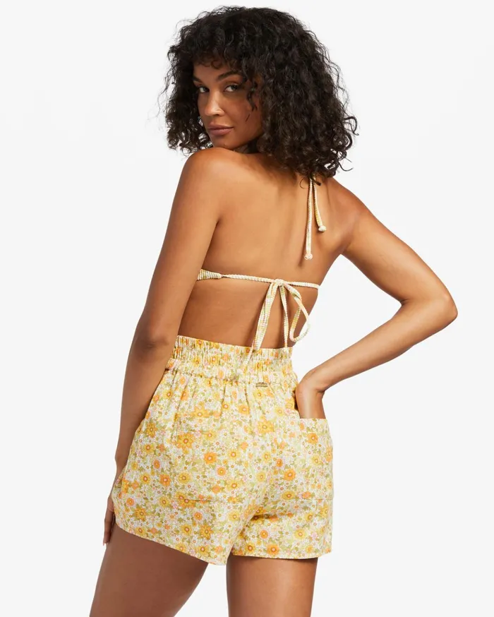 Billabong Love To Lounge Elastic Waist Shorts Multi 1 Women Essentials Billabong Love To Lounge Elastic Waist Shorts Multi 1 Women Essentials