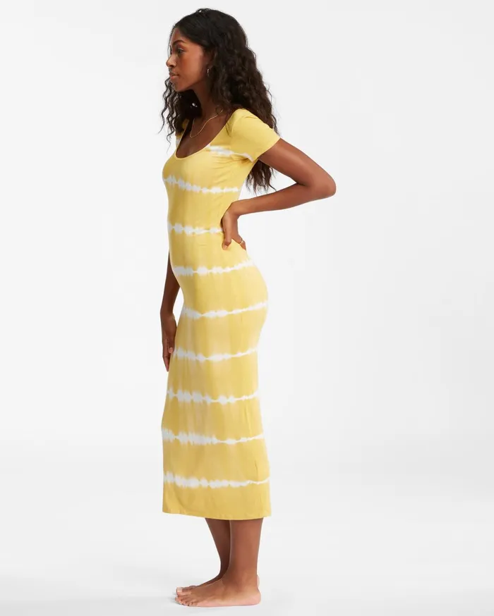 Billabong Mid Day Midi Dress Sunburst Women Dresses Billabong Mid Day Midi Dress Sunburst Women Dresses