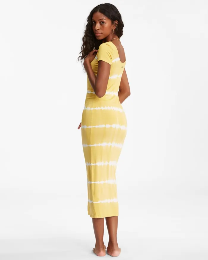 Billabong Mid Day Midi Dress Sunburst Women Dresses Billabong Mid Day Midi Dress Sunburst Women Dresses