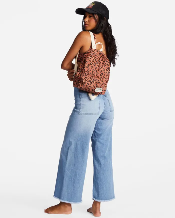 Billabong Mini Mama Canvas Backpack Brick Women Backpacks Billabong Mini Mama Canvas Backpack Brick Women Backpacks