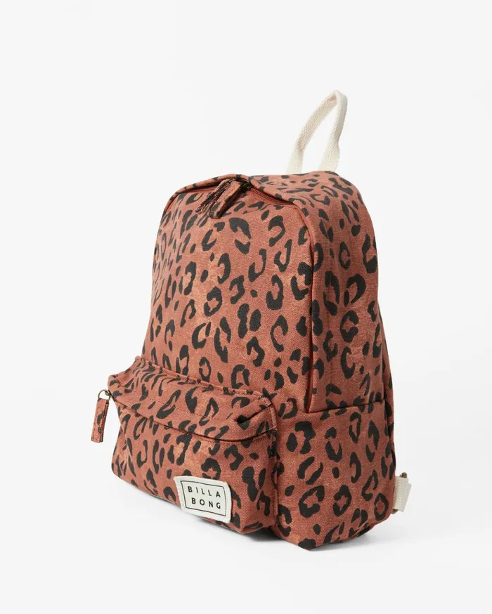 Billabong Mini Mama Canvas Backpack Brick Women Backpacks Billabong Mini Mama Canvas Backpack Brick Women Backpacks