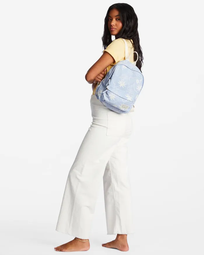 Billabong Mini Mama Canvas Backpack Good Tides Women Backpacks Billabong Mini Mama Canvas Backpack Good Tides Women Backpacks