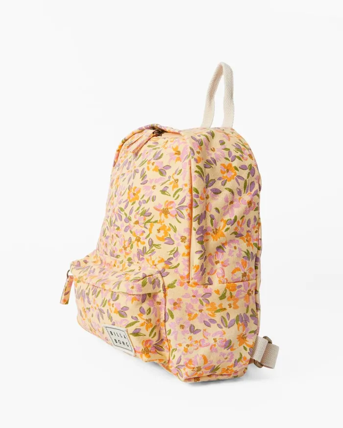 Billabong Mini Mama Canvas Backpack Washed Nectar Women Backpacks Billabong Mini Mama Canvas Backpack Washed Nectar Women Backpacks