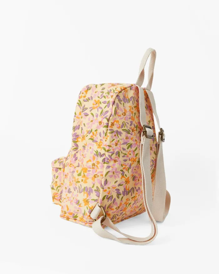 Billabong Mini Mama Canvas Backpack Washed Nectar Women Backpacks Billabong Mini Mama Canvas Backpack Washed Nectar Women Backpacks