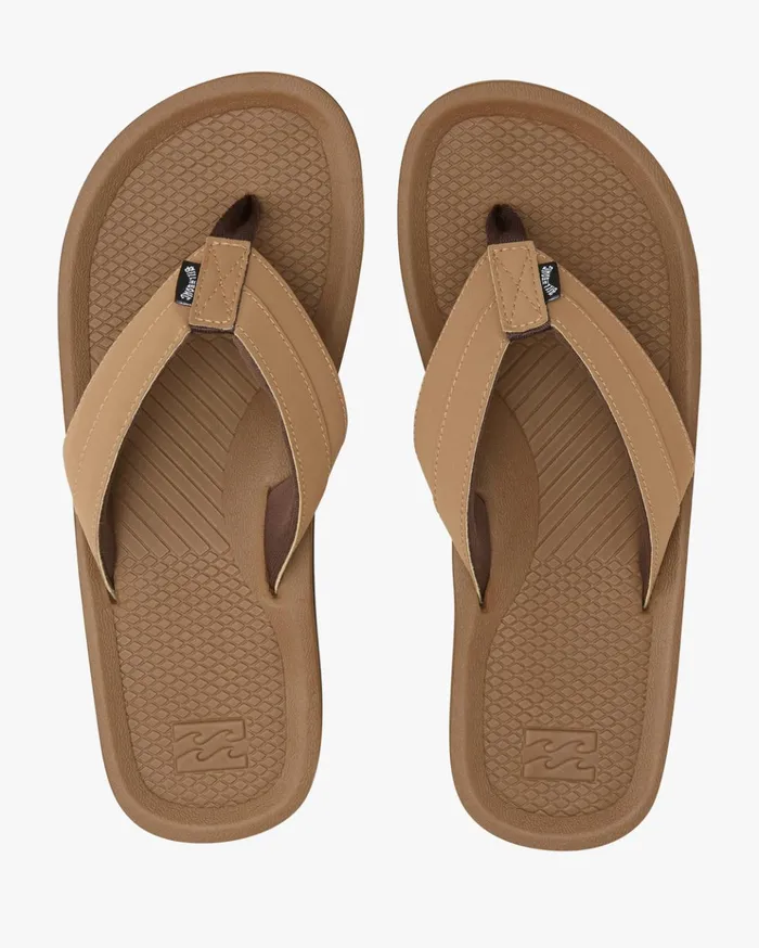Billabong Offshore Impact Sandals Camel Men Flip Flops