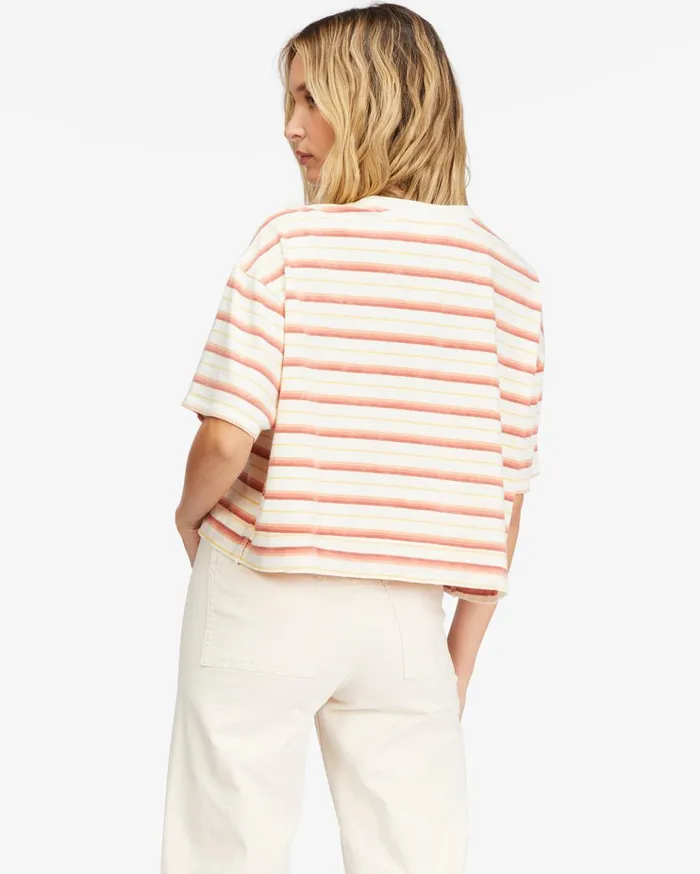 Billabong Only Today Boxy TShirt Terracotta Women Tops Billabong Only Today Boxy TShirt Terracotta Women Tops