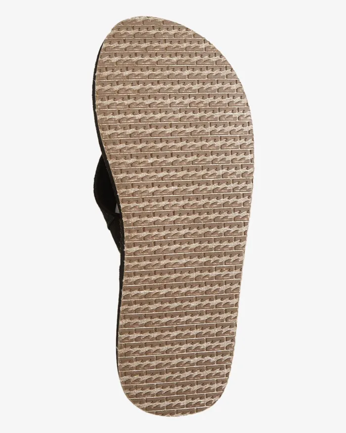 Billabong Overhead Hemp SlipOn Sandals Black Men Flip Flops Billabong Overhead Hemp SlipOn Sandals Black Men Flip Flops