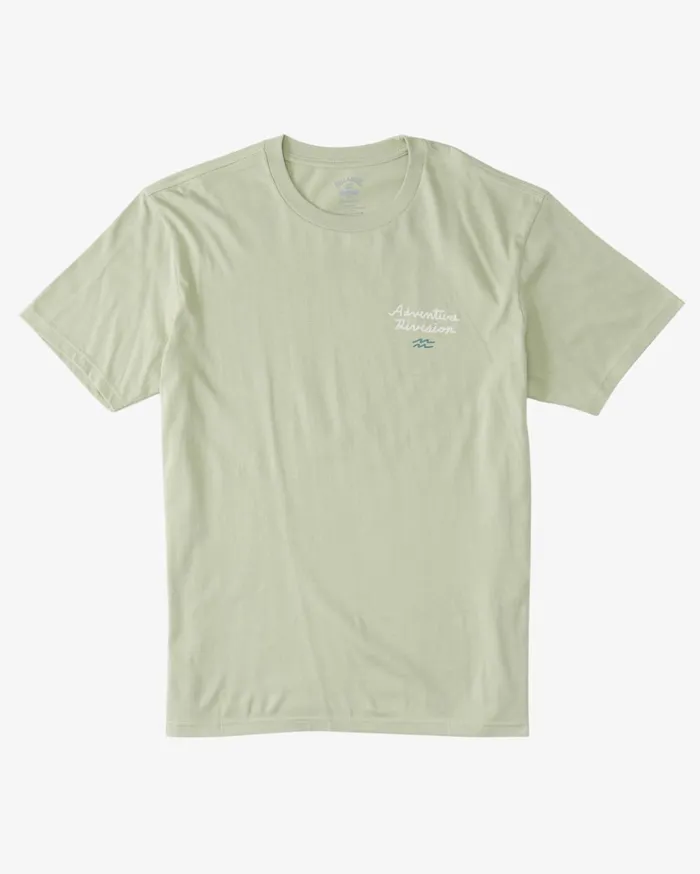 Billabong Panorama Organic TShirt Light Sage Men TShirts Billabong Panorama Organic TShirt Light Sage Men TShirts