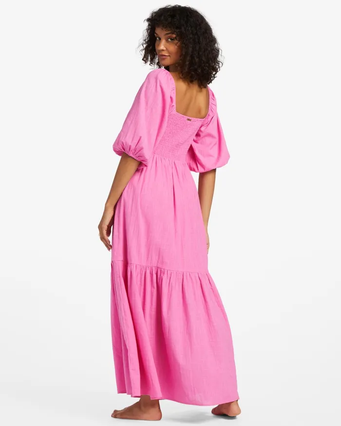 Billabong Paradise Cove Maxi Dress Flirty Fuchsia Women Dresses Billabong Paradise Cove Maxi Dress Flirty Fuchsia Women Dresses