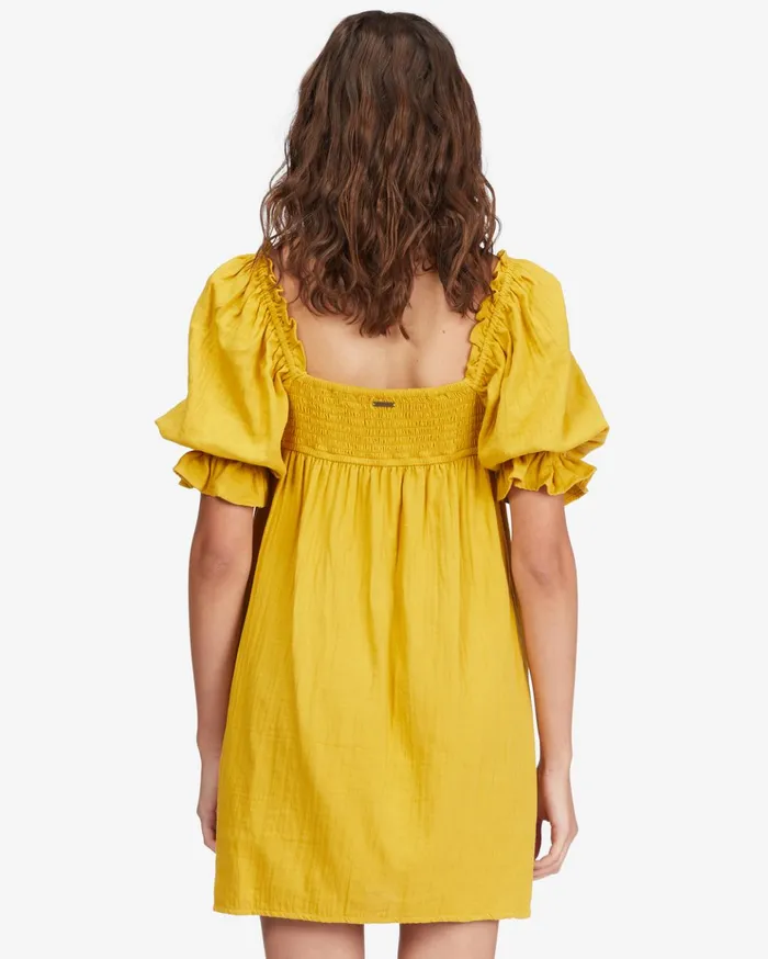 Billabong Perfect Paradise Babydoll Dress Golden Touch Women Dresses Billabong Perfect Paradise Babydoll Dress Golden Touch Women Dresses