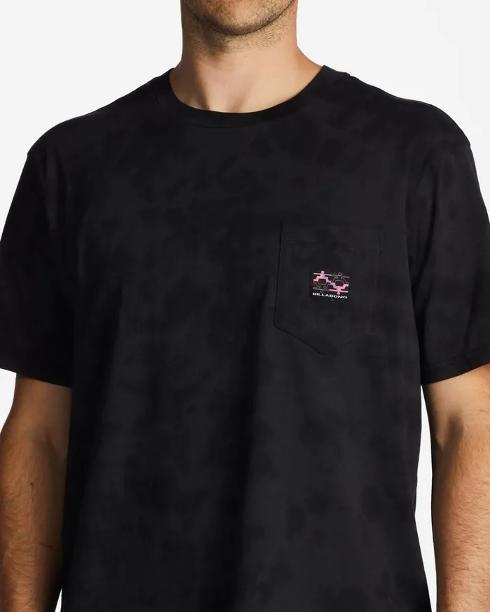 Billabong Pocket Wash Pocket TShirt Washed Black Men TShirts Billabong Pocket Wash Pocket TShirt Washed Black Men TShirts