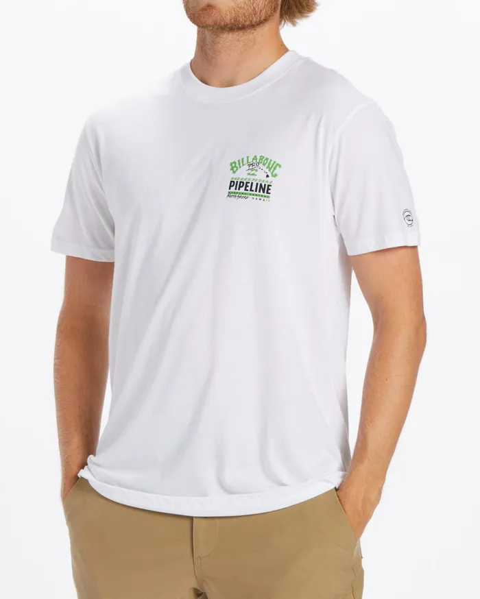 Billabong Pro Pipeline Poster Short Sleeve TShirt White Men TShirts Billabong Pro Pipeline Poster Short Sleeve TShirt White Men TShirts